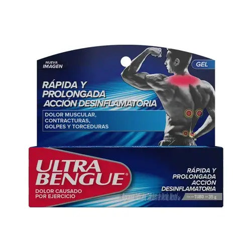 ULTRA BENGUE GEL "AZUL" TUBO C/35 G.