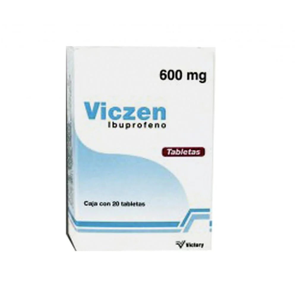 VICZEN CAJA C/20 TABS. 600 MG.