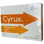 MISOPROSTOL TABLETA 200 MCG C/28. CIRUX