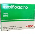 MOXIFLOXACINO (Amsa) c/7 TABS. 400 MG.