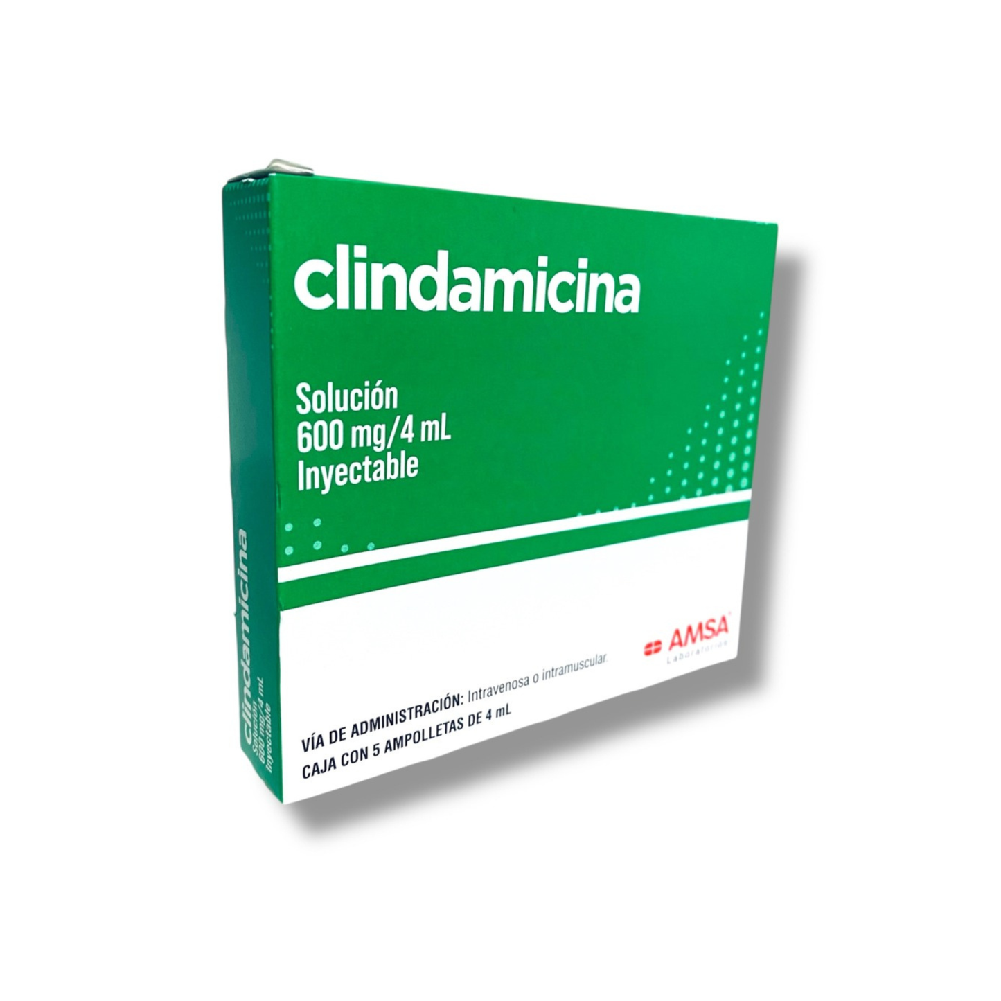 CLINDAMICINA 600 C/ 5AMP 4 ML.