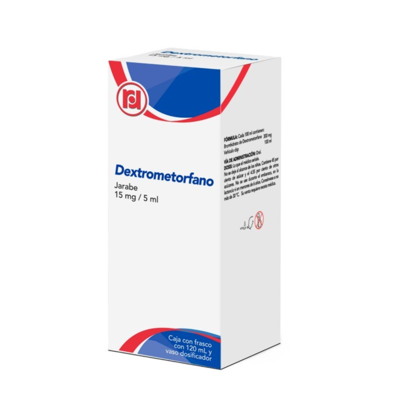 DEXTROMETORFANO JARABE 15MG/5 ML. RANDALL