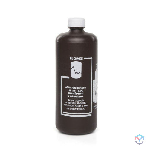 AGUA OXIGENADA 500ML (ALCOMEX).