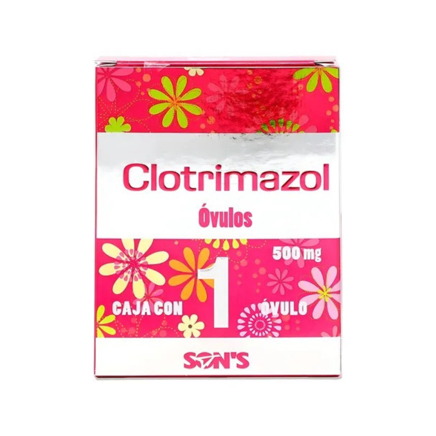 CLOTRIMAZOL C/1 ÓVULO 500 MG.