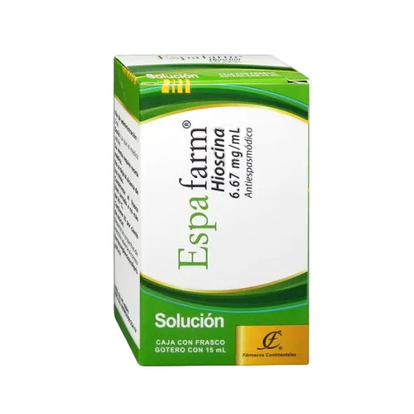 ESPAFARM SOLUCION FCO GOTERO 15 ML 6.67 MG/ML.