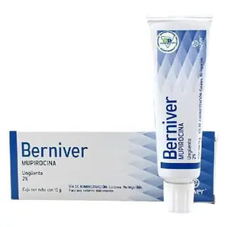 MUPIROCINA 100 G UNGÜENTO 2% TUBO C/15 G BERNIVER, MAVER