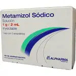 METAMIZOL SODICO (ALPHARMA) SOL INY C/3 AMP 1 G 2 ML