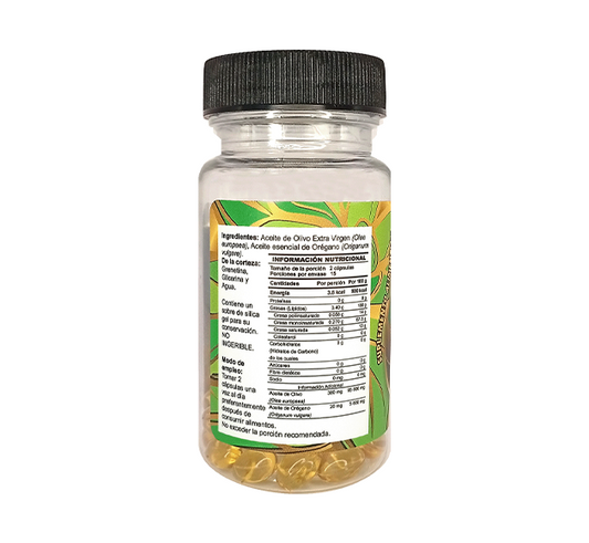 ACEITE DE OREGANO C/200MG C/30 CAP