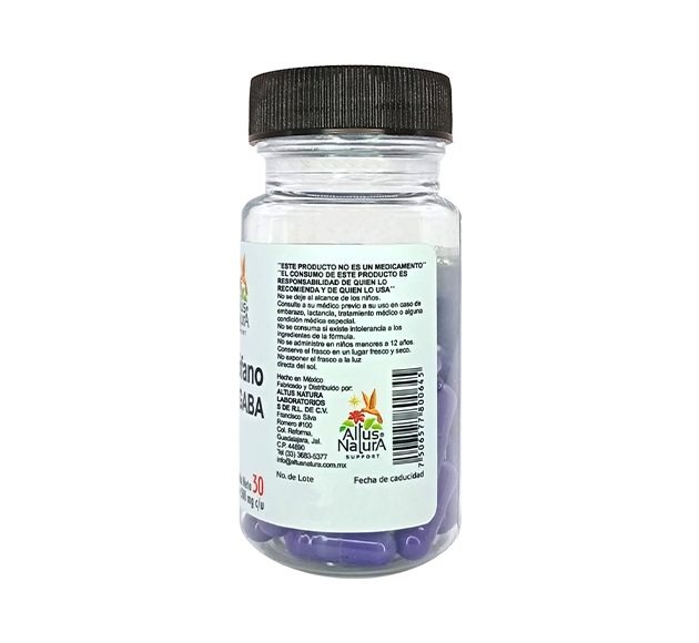 L-TRIPTOFENA+GABA 500MG 30 CAPS