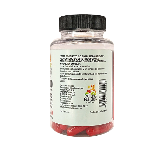 VINAGRE DE MANZANA 500MG C/60 CAP.