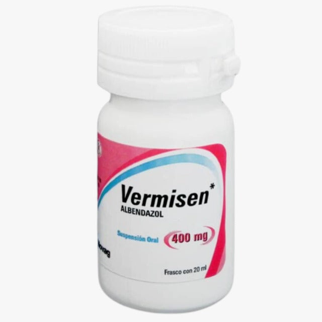 VERMISEN SUSP. Fco. 20 ML. 400 MG/20 ML.