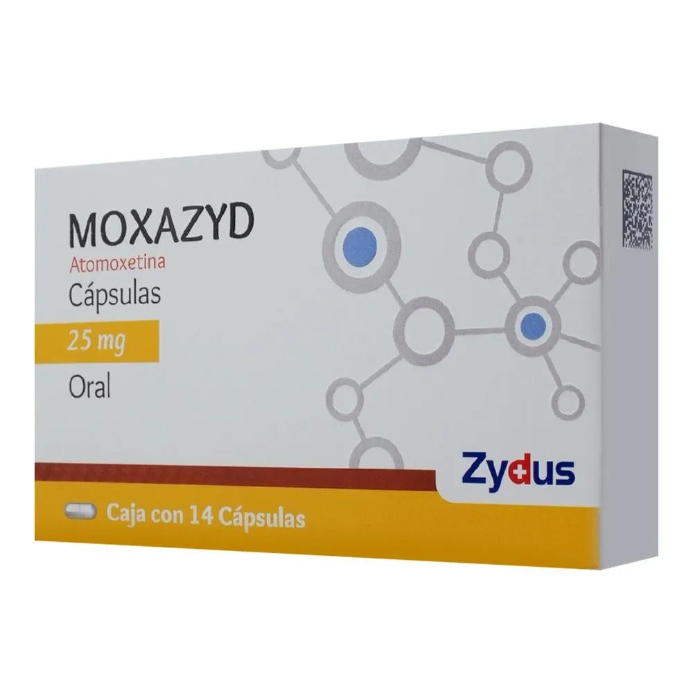 MOXAZYD 25MG C/14 CAP