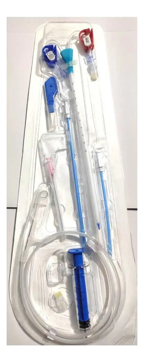 CATETER DE HEMODIALISIS DOBLE LUMEN 11.5FR X19.5CM.