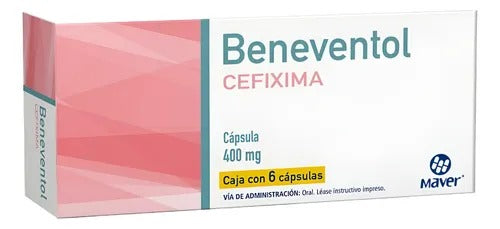BENEVENTOL C/6 CAPS. 400 MG.