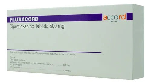 FLUXACORD C/14 TABS. 500 MG.