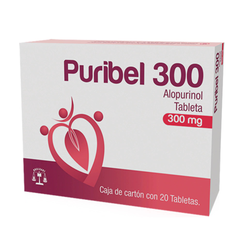 PURIBEL 300 C/20 TABS 300 MG