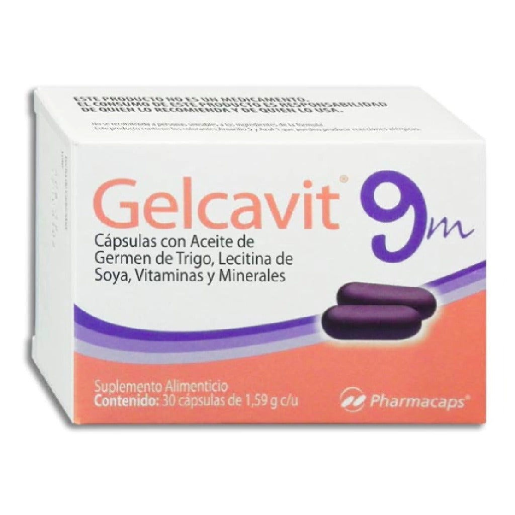 GELCAVIT 9M C/30 CAPS. 1.59G