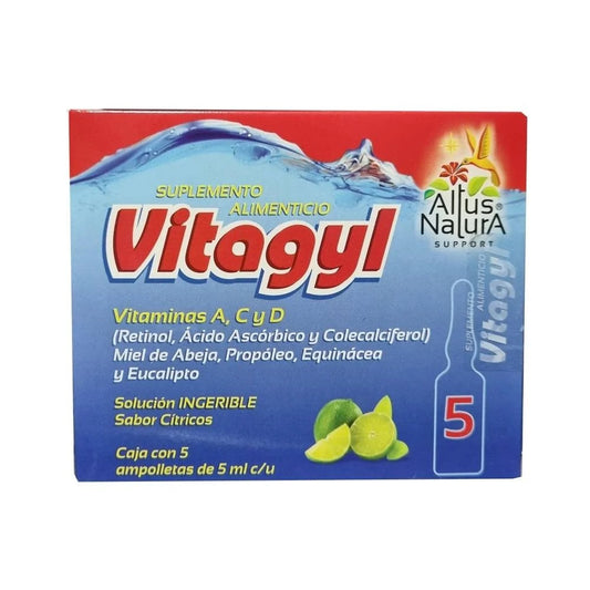 VITAGIL CJA C/5AMPOLLTS 5ML