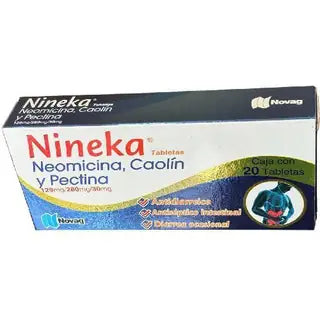 NINEKA C/20 TABLETAS 129/280/30 MG