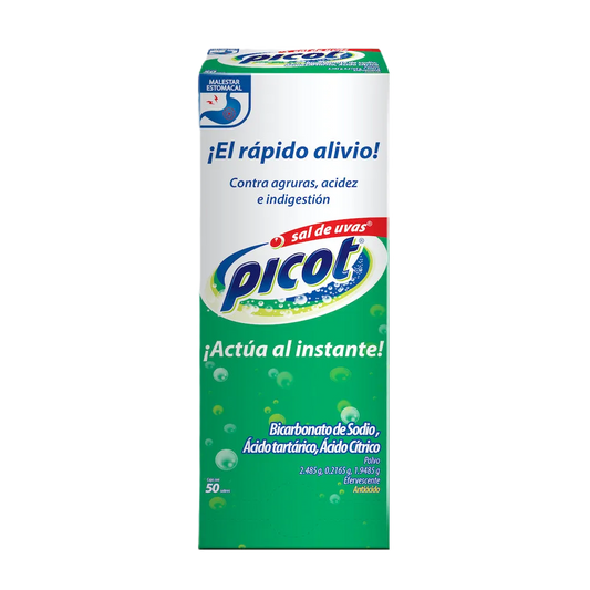 SAL DE UVAS PICOT C/50 SOBS. POLVO EFERVS. 2.4850/0.2165/1.9485 G.