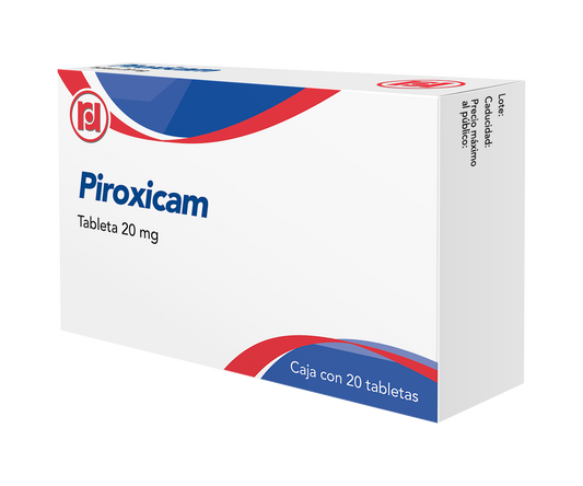 PIROXICAM C/20 TAB 20 MG.