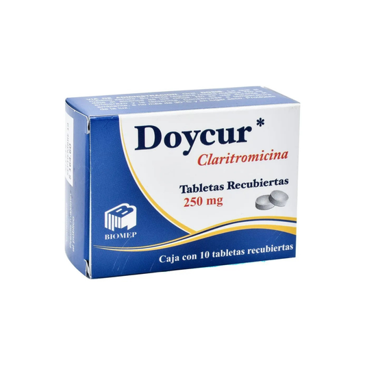 DOYCUR C/10 TABS. 250 MG.