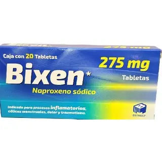 NAPROXENO C/20 TAB 275 MG