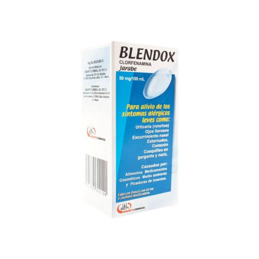BLENDOX JARABE FCO. 60 ML. 50 MG/100 ML.
