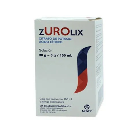 ZUROLIX SOLUCION Fco. 150 ML. 30-5 G/100 ML.