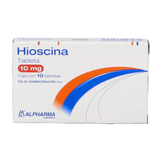 HIOSCINA 10 MG C/10 TAB. ALPHARMA