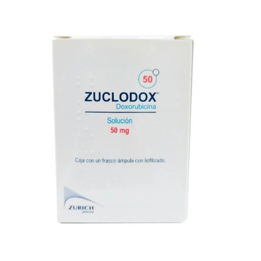 ZUCLODOX SOL. INY. C/1 FCO. AMP. 50 MG.