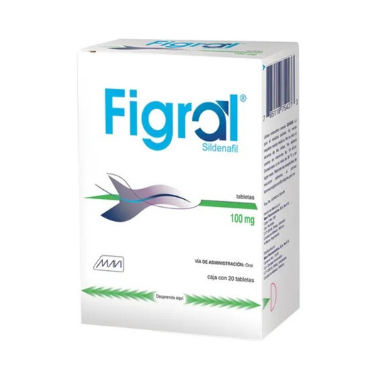 SILDENAFIL EXHIB C/20 TABS.250 MG FIGRAL