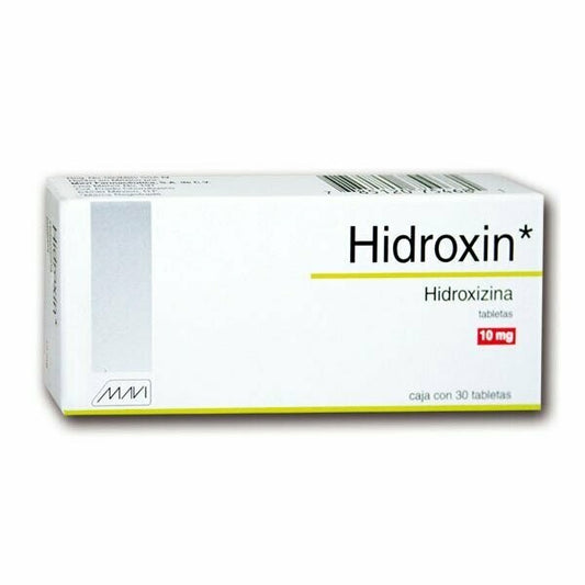 HIDROXIN C/30 TABS 10 MG.