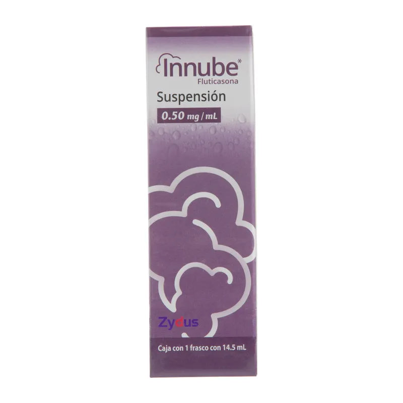 INNUBE SUSP. P/INHALACIÓN FCO. 14.5 ML. 0.50 MG/1 ML.