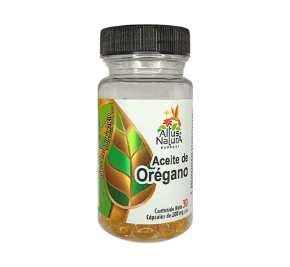 ACEITE DE OREGANO C/200MG C/30 CAP