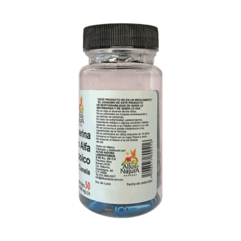 BERBERINA ACIDO ALFA LIPOICO Y CANELA C/30 CAPS.