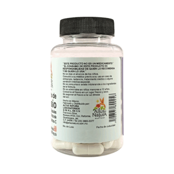 CITRATO DE POTASIO CAPSULAS CON CITRATO DE MAGNESIO Y VITAMINA C 500MG C/60 CAPSULAS.