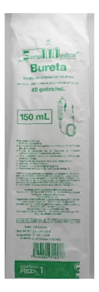 EQUIPO PARA APLICACION DE VOLUMEN MEDIDO 150ML (BURETA)