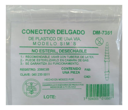 CONCETOR DELGADO DE UNA VIA DM-7351