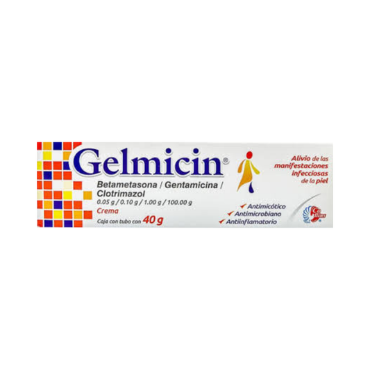 GELMICIN CREMA TUB0 C/40 0.05-0.10-1G /100G
