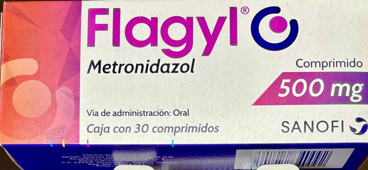 METRONIDAZOL 500MG C/30 TABLETAS. FLAGYL