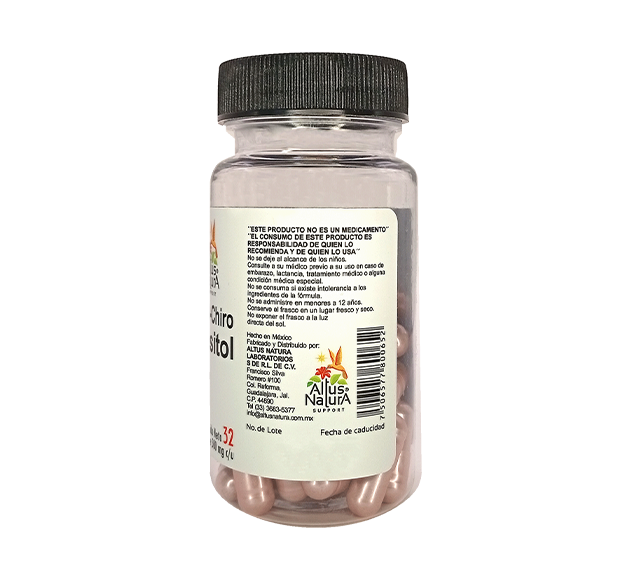 MYO & D-CHIRO INOSITOL C/32 CAPS. 500MG