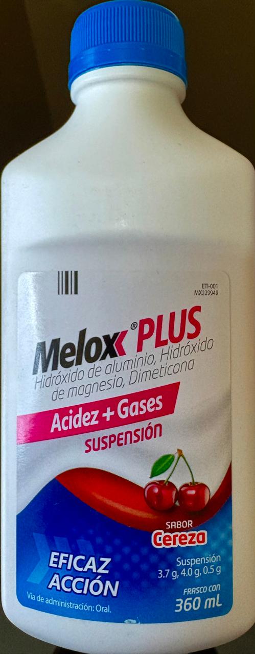 MELOX PLUS CEREZA 360 ML SUSP