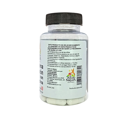 MELENA DE LEON CON COLINA 500MG 60 CAPS