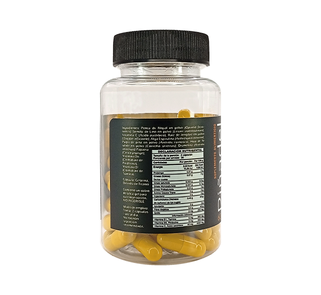 PIÑADEL 500 MG C/ 60 CAP.