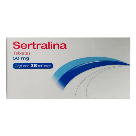 SERTRALINA C/28 TABS 50 MG.
