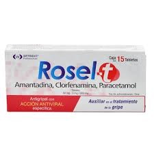 ROSEL-T C/15 TABS. 50/3/300 MG.