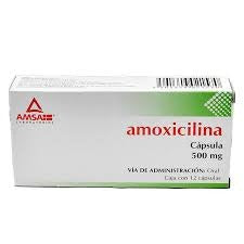 AMOXICILINA 500 MG 12 CAPS