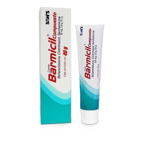 BARMICIL COMPUESTO CREMA TUBO C/40 G. 50MG-1G-0.1G/100 G.