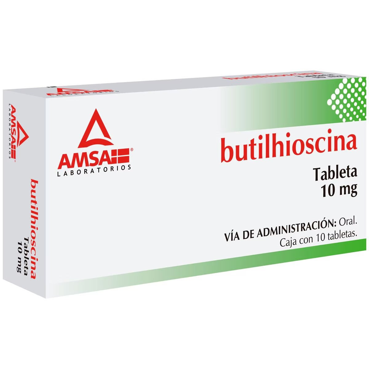 BUTILHIOSCINA C/10 TABS 10MG.
